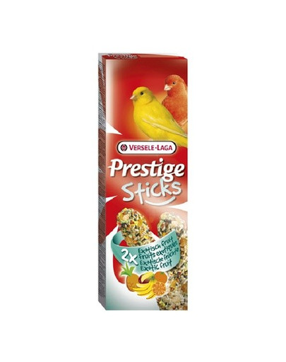Versele-Laga Prestige Sticks Canaries Exotic Fruit 60 g - burbuolės su egzotiniais vaisiais kanarėlėms