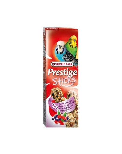 Versele-Laga Prestige Sticks Budgies Forest Fruits 60 g burbuolės su uogomis