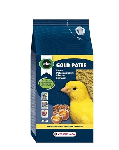 Versele-Laga Gold Patee Canaries Yellow 250 g maistas su kiaušiniais geltonoms kanarėlėms