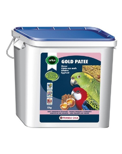 Versele-Laga Gold Patee Large Parakeets And Parrots 5 kg - maistas su kiaušiniais vidutinėms ir didelioms papūgoms