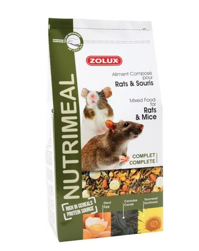 Zolux maistas Nutri'Meal žiurkėms ir pelėms 2,5 kg
