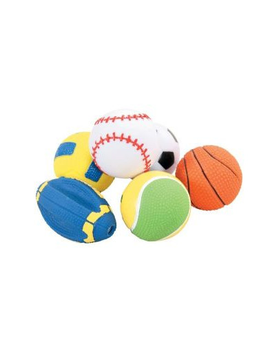 Zolux žaisliukas viniliniai kamuoliukai 6 cm 5 vnt.
