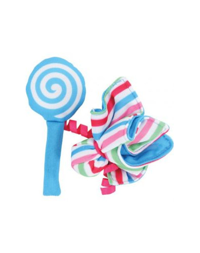 Zolux žaislas katėms Candy Toys gėlė su saldainiu su katžole mėlynas
