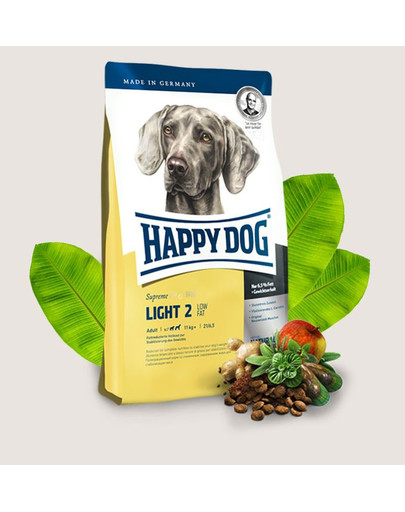 HAPPY DOG Light 2 Low Fat. 12.5 kg
