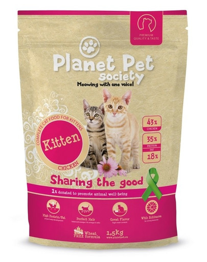 Planet Pet Society Karma Dla Kociąt 1,5 kg