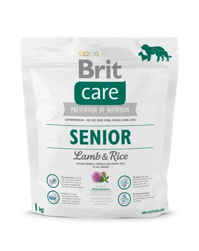BRIT Care Dog Senior Lamb&Rice 1kg