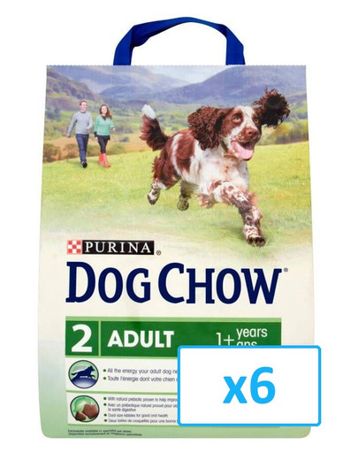 PURINA Dog Chow Adult jehněčí 2.5 kg x 6
