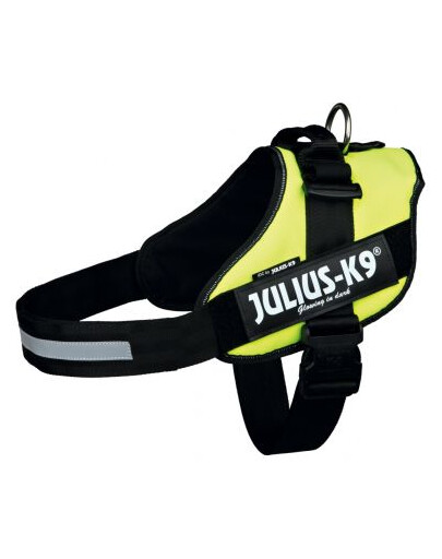Trixie petnešos Julius-K9, dydis 1 / L 63-85 cm, geltonos