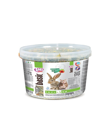Lolo Pets maistas su vaisiais graužikams ir triušiams 1,8 kg