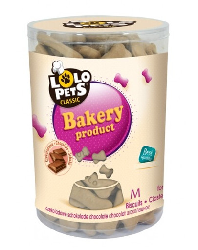 Lolo Pets sausainiai šunims šokoladiniai kauliukai M 0,95 kg
