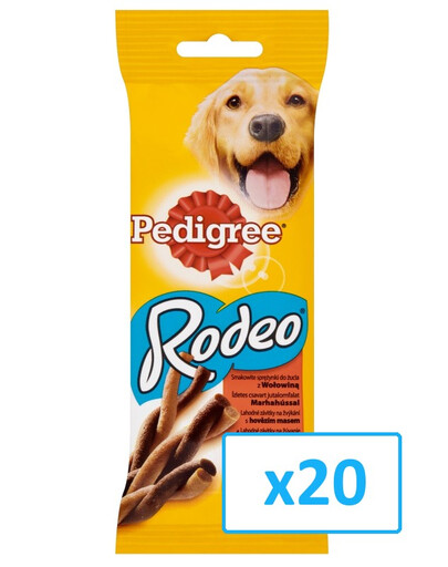 Pedigree Rodeo skanėstas su jautiena 70 g x20