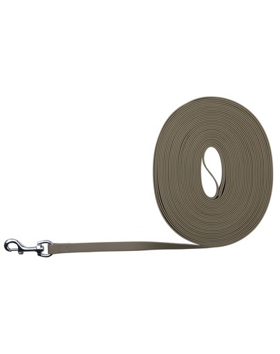 Trixie Easy Life Tracking Leash, 15 m /17 mm, Taupe