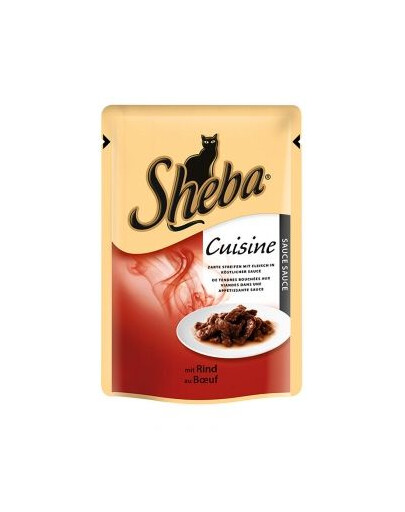 SHEBA Cuisine konservai su jautiena padaže 85 g