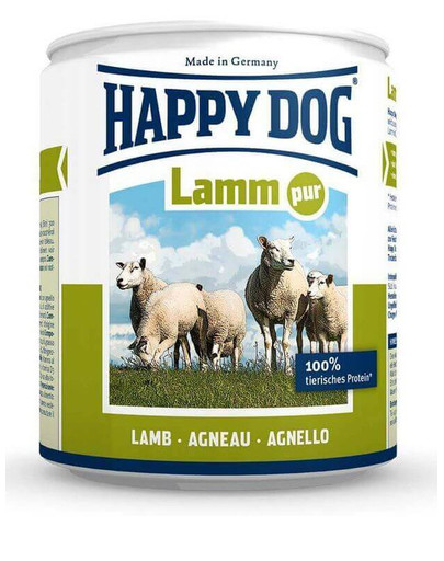 Happy Dog Lamb Pure konservai su ėriena šunims 400 g