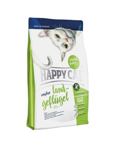 Happy Cat Sensitive su vištiena 1,4 kg