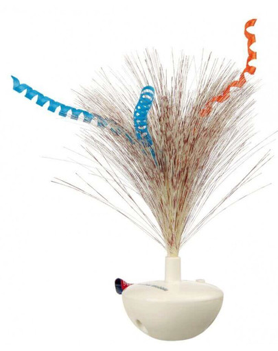 Trixie interaktyvus žaislas su plunksnomis Feather Wobble