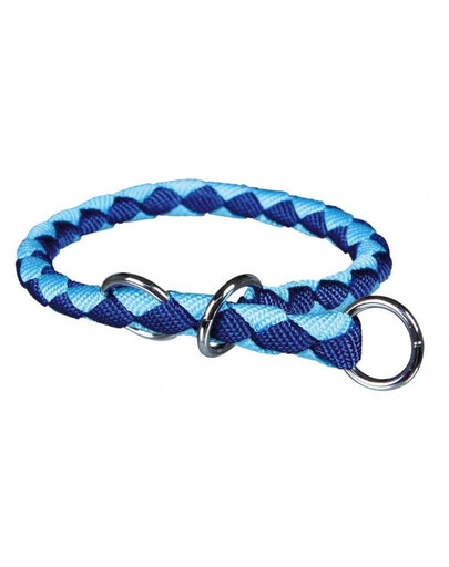 Trixie antkaklis Cavo S-M: 30–36 cm / 12 mm mėlynas-žydras