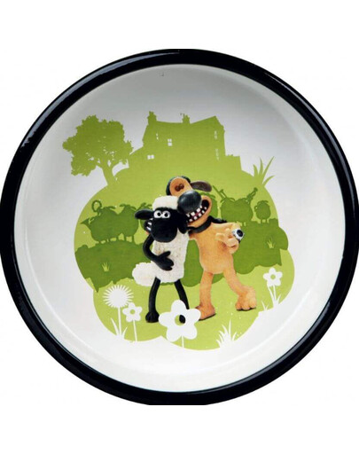 Trixie keramikinis dubenėlis Shaun the Sheep 300 ml žalias