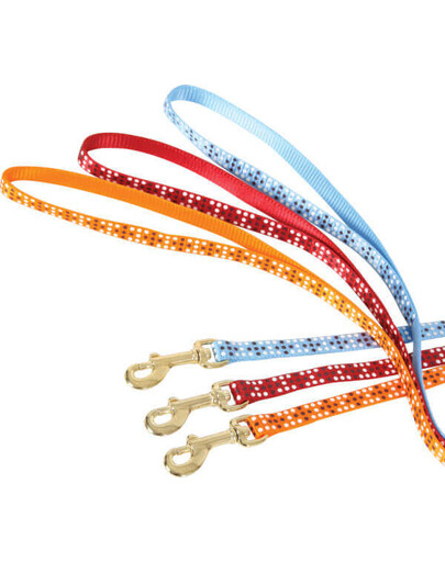 Zolux pavadėlis nailoninis katėms Colorful 1 m raudonas