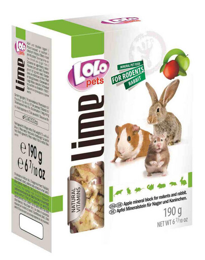 Lolo Pets mineralas graužikams xL 190 g