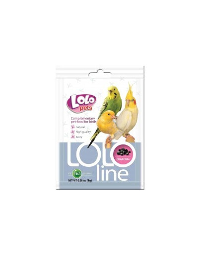 Lolo Pets Lololine Charcoal lesalo papildas anglis 20 g