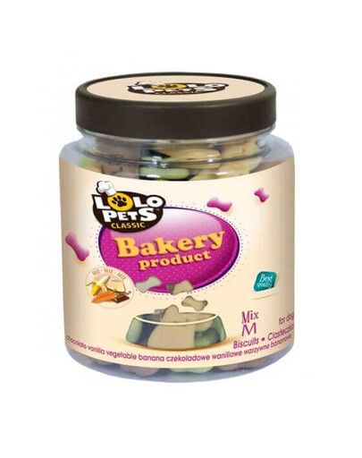 Lolo Pets sausainiai šunims Mix kauliukai Mini 0,3 kg