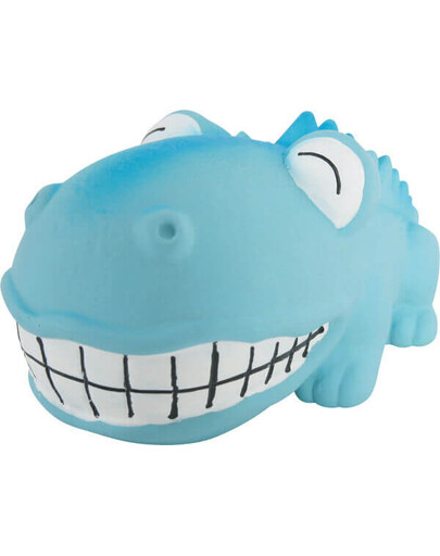 Zolux lateksinis žaislas dinozauras 18 cm mėlynas