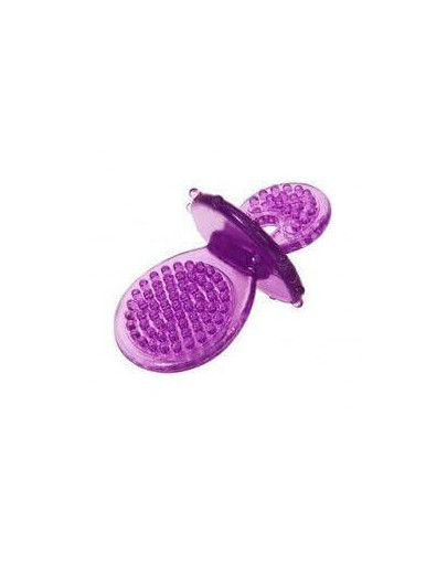 Lolo Pets guminis žaislas su iškilimias 9x5 cm violetinis