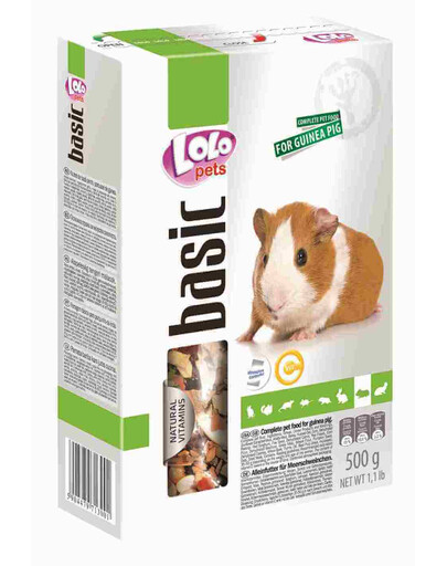 Lolo Pets maistas jūrų kiaulytėms 1 kg
