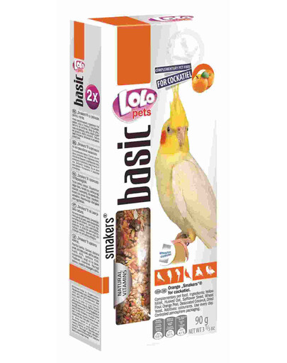 Lolo Pets Smakers su apelsinais nimfoms 90 g