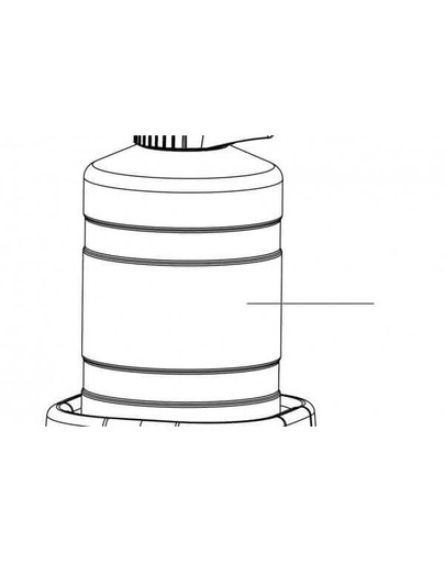 Aquael ASAP 300 filtro konteineris