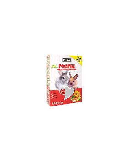 Pet Inn Menu maistas triušiams 550 g