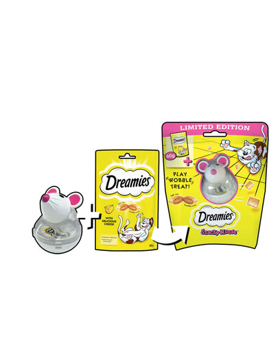 DREAMIES snacky Mouse 3 x 60 g