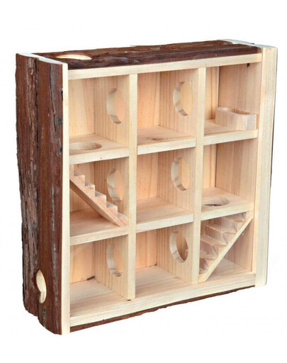 TRIXIE bokštelis graužikams "Natural Living" 30 × 30 × 10 cm