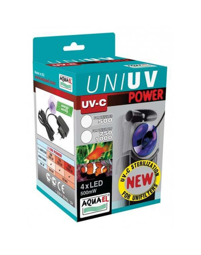 Aquael Uniuv Power UV-C filtrams Unifilter 750/1000