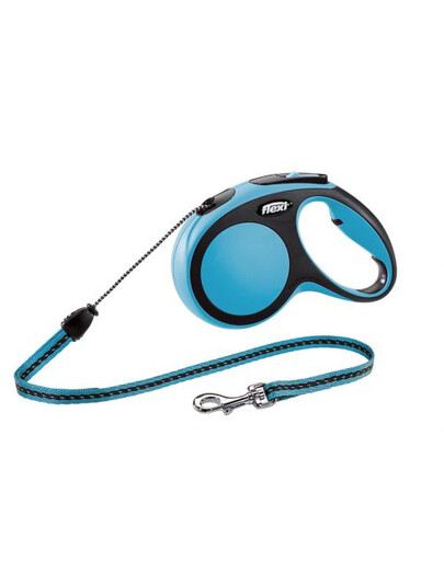Flexi New Comfort S Cord 8 m Blue