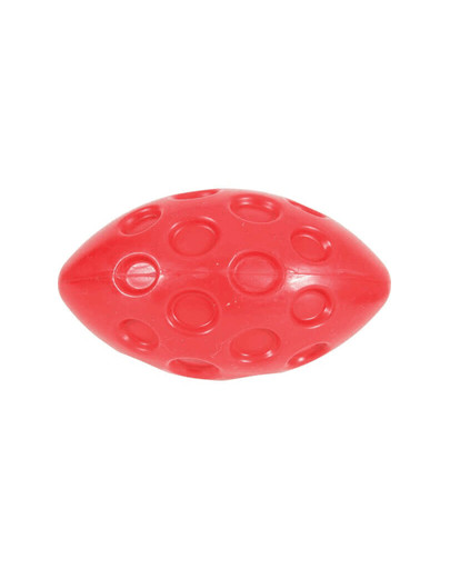 Zolux žaisliukas TPR Bubble regbio kamuoliukas 14 cm raudonas
