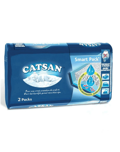 Catsan Smart Pack kilimėlis su kraiku tualetui 2 X 4 l
