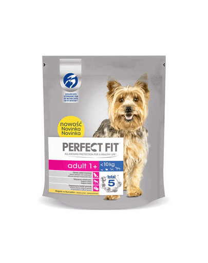 Perfect Fit Adult (1+ metai) ėdalas praturtinas vištiena mažų veislių šunims 1.4 kg