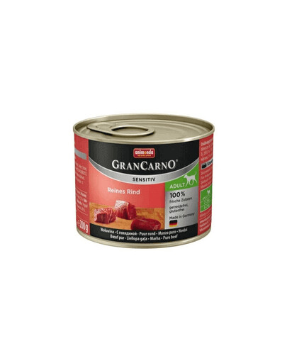 ANIMONDA Grancarno Sensitive kapsa Hovězí 200 g
