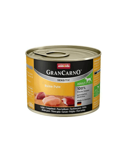 ANIMONDA Grancarno Sensitive Krůtí 200 g
