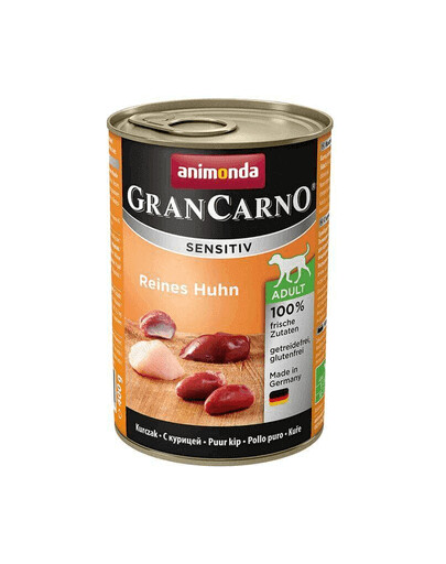 ANIMONDA Grancarno Sensitive konservai su vištiena 400 g