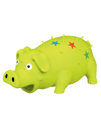 Trixie lateksinė kiaulė su žvaigždėmis 16 cm