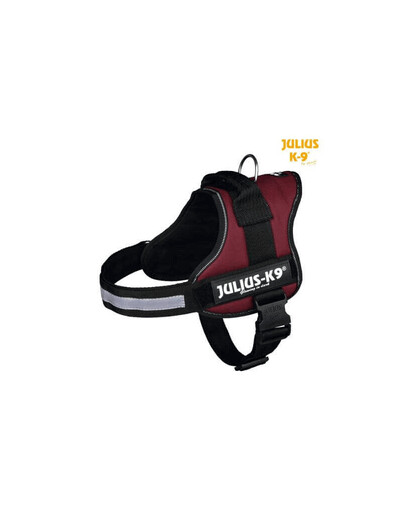 Trixie petnešos Julius-K9, bordo, Baby 2 / XS-S 33–45 cm