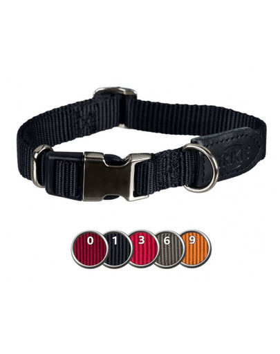 Trixie antkaklis Premium XS-S 21–30 cm / 10 mm pilkas-rudas