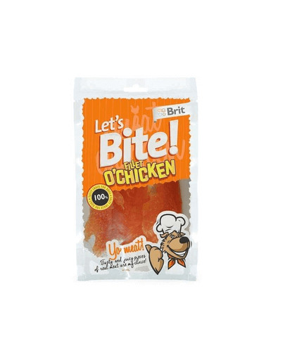 Brit Let'S Bite Fillet O'Chicken 80G g