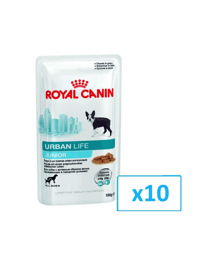 Royal Canin Urban Life Junior Dog 10 X 150 g