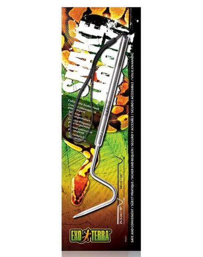 Exo Terra Snake Hook reguliuojamo ilgio gyvatės paėmimo kablys 25,5-60 cm