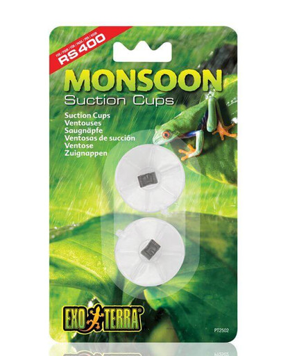 Exo Terra Monsoon Suction Cups sistemos tvirtinimo siurbtukai (lipukai) 2 vnt.