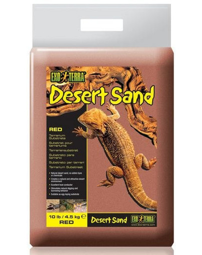Exo Terra Desert Sand smėlis raudonas 4.5 kg
